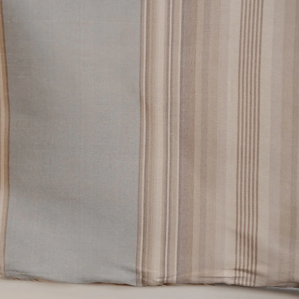 Pottery Barn Silk Stripe Euro Pillow Sham *PAIR*